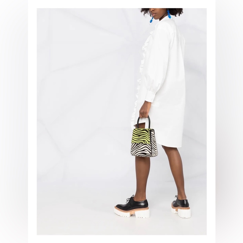 MSGM ruffle detail shirt dress IT 40 - Picture 6 of 9